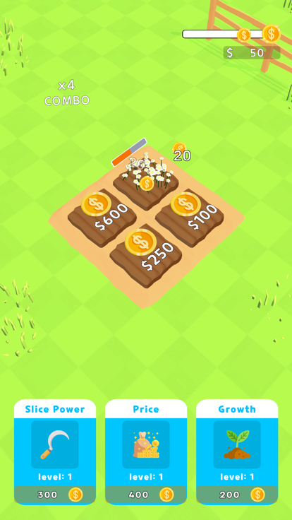 Slicy Farming游戏截图