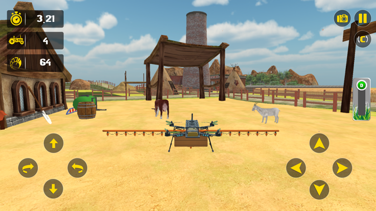 US Tractor Farming Games游戏截图