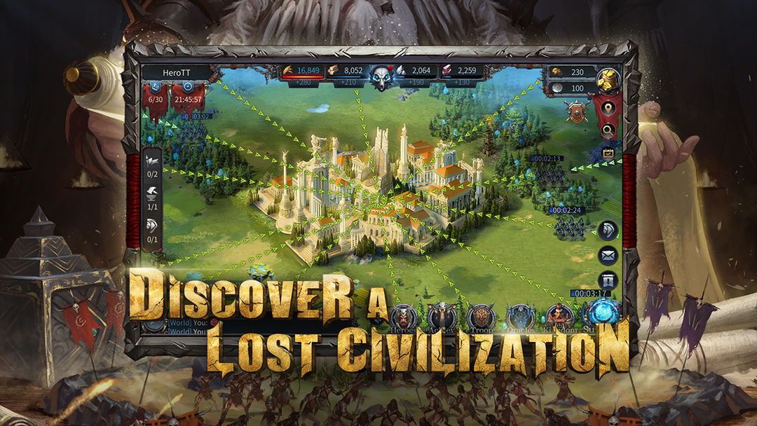 神谕文明clash of wonders游戏截图