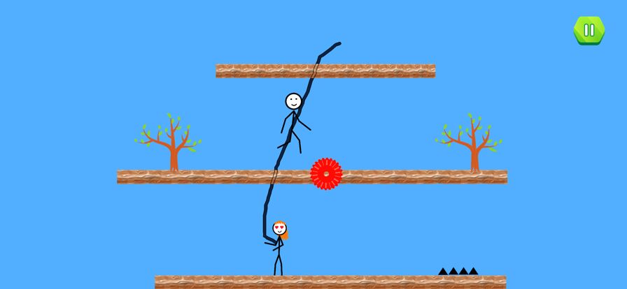 Draw Lines Save Girl Friend游戏截图