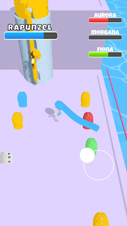 Rapunzel Hair Race游戏截图