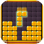 1010 Golden Block Puzzle qubed new 8x8
