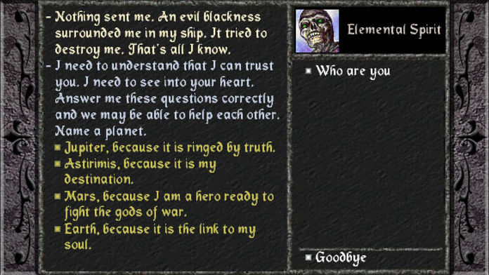 The Quest Classic - Elemental Asteroids游戏截图