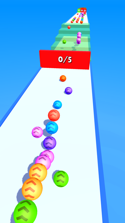 Snake Color Balls游戏截图