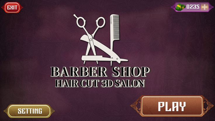 Barber Shop Hair Cut 3D Salon游戏截图