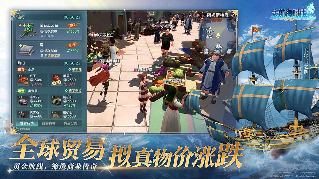 大航海时代:传说游戏截图