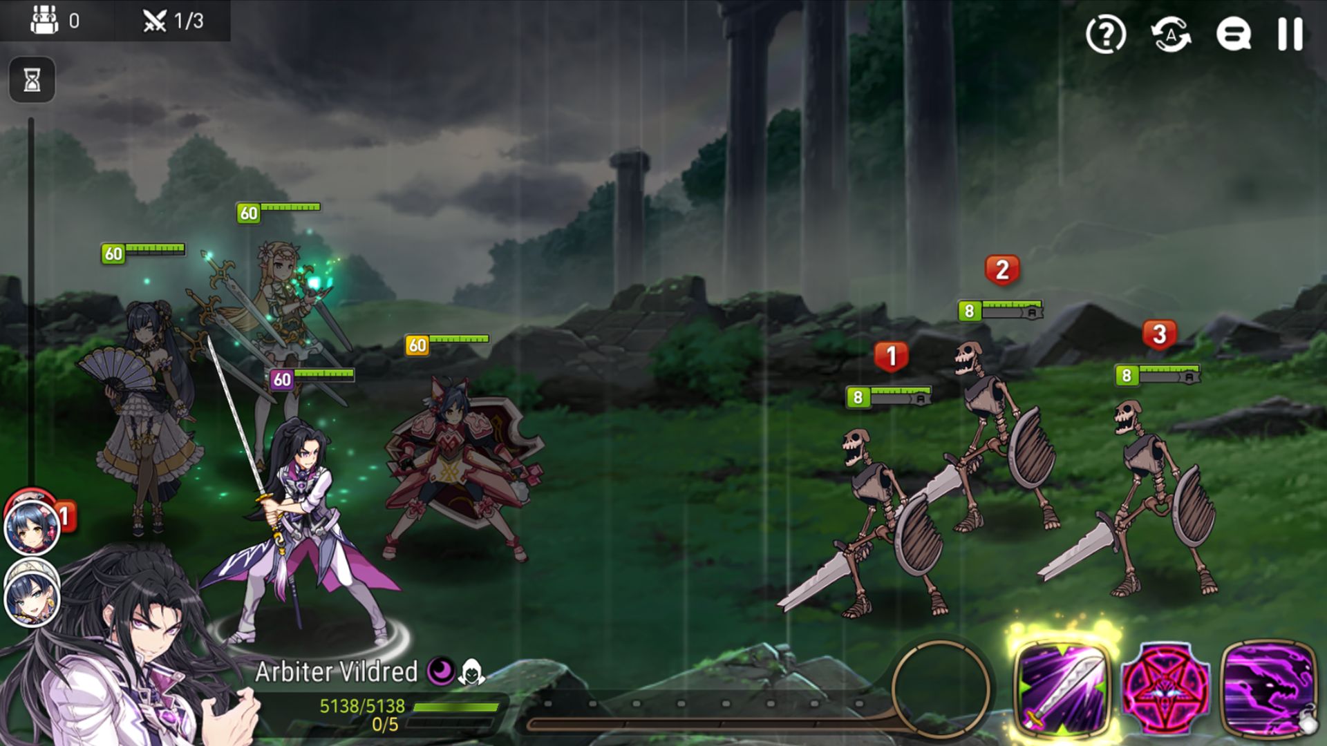 Screenshot of Epic Seven