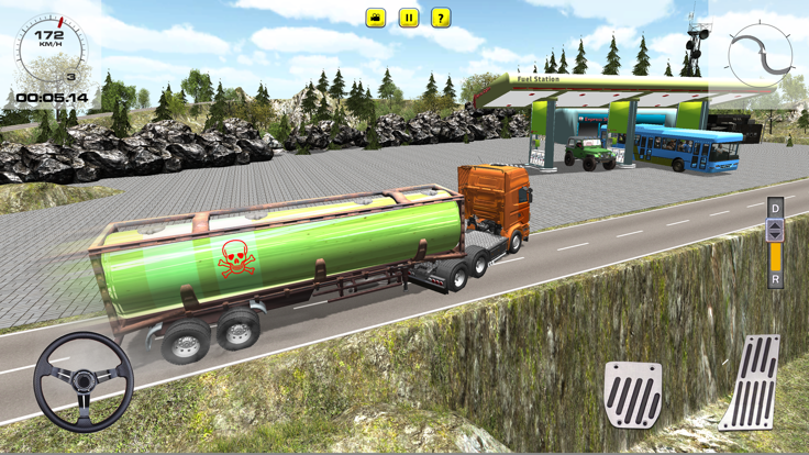 Offroad Oil Tanker Transporter游戏截图