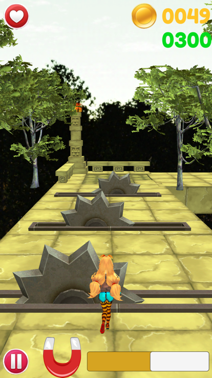 貂蝉跑跑跑 飞离三国梦 - Unity Chan Run游戏截图