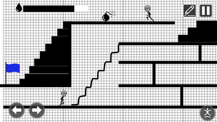 Stickman Dash : Draw The Line游戏截图