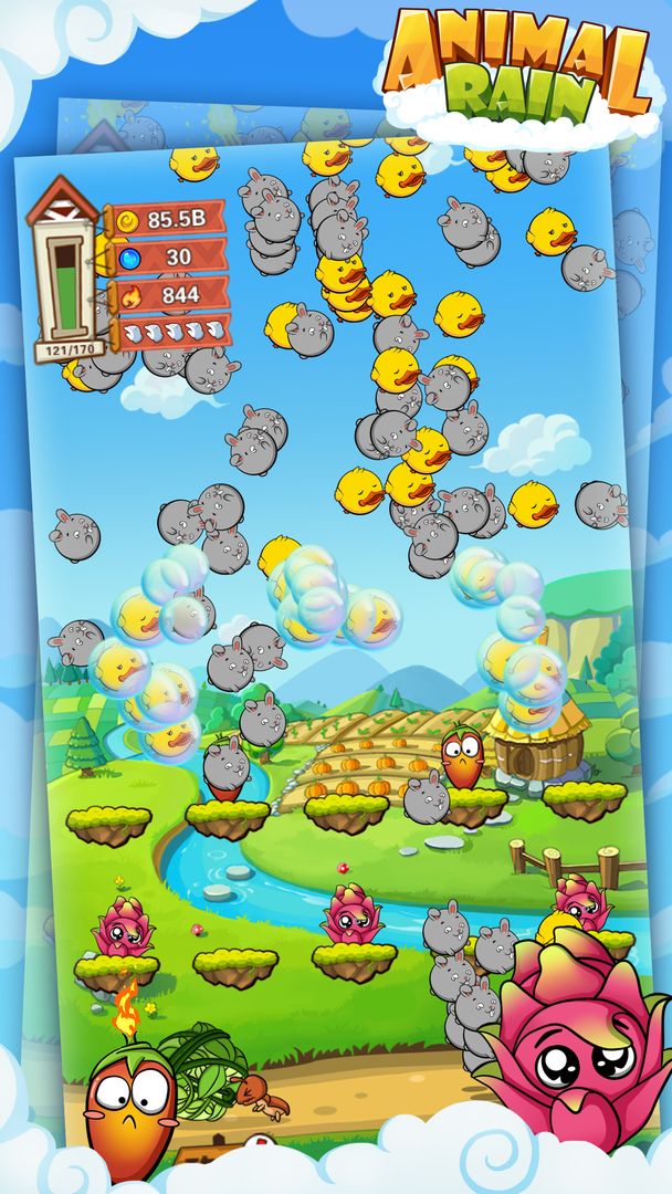 动物雨游戏截图