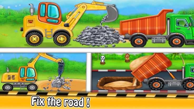 Road Construction - baby Games游戏截图