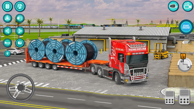 汽车运输车卡车司机游戏截图