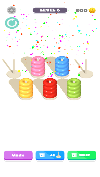 Hoop Puzzle - Sort them all游戏截图