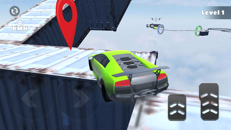 Grand GT Car Stunt: Mega Ramp游戏截图