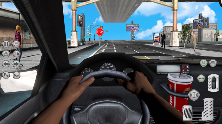 Taxi Simulator 2023: Taxi Game游戏截图