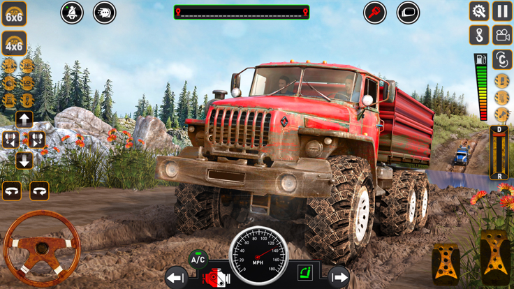 Offroad Mud Truck Driving game游戏截图