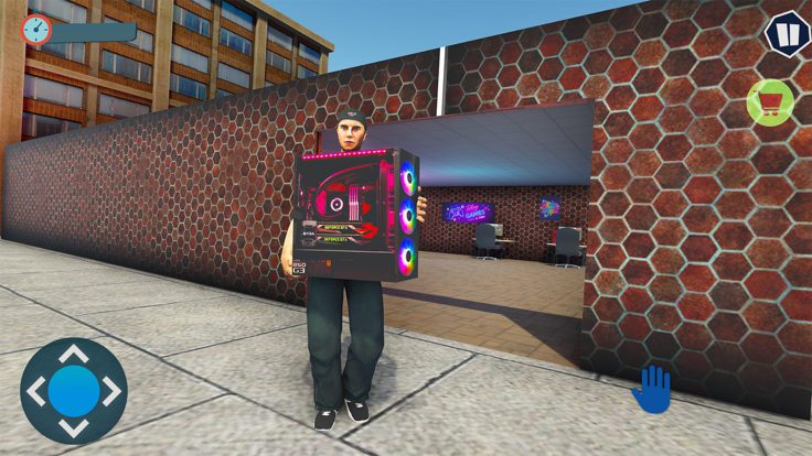 网吧模拟器 - 现代商业游戏咖啡馆模拟器游戏截图