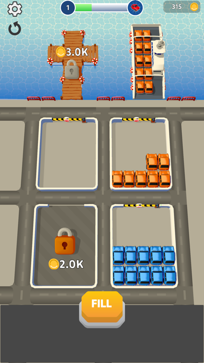 Car Ferry Jam游戏截图