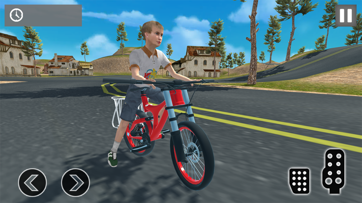 Open World City Bicycle Riding游戏截图