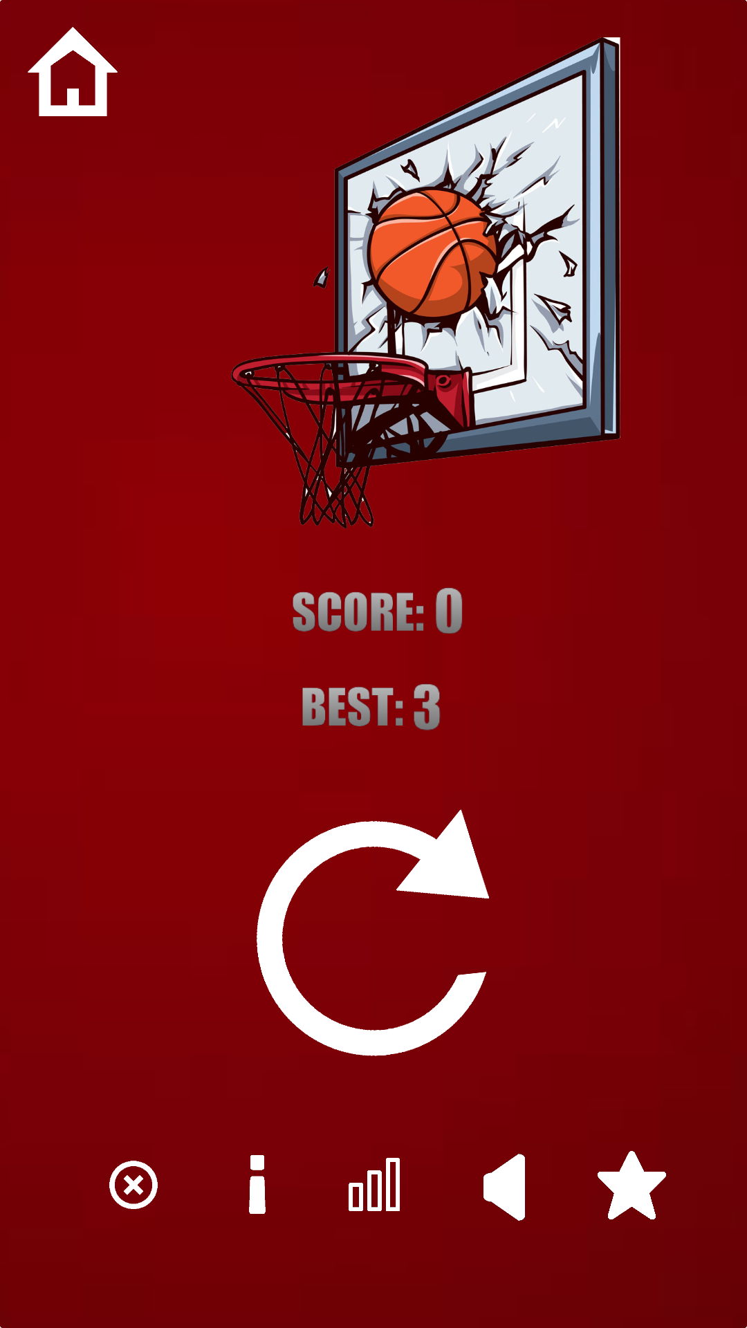 3分投篮 - 太空篮球游戏截图