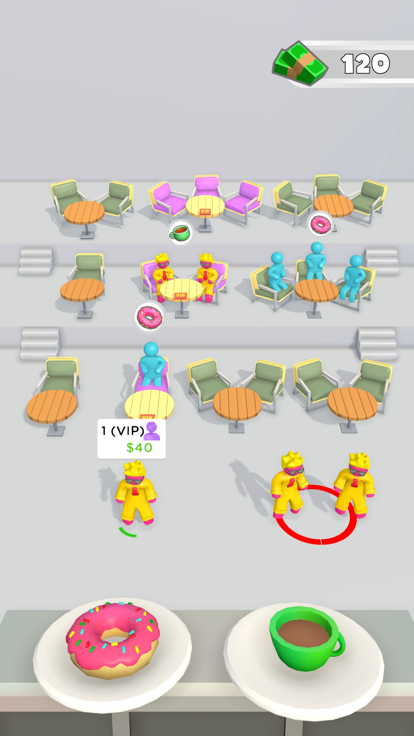 Restaurant Seating Idle 3D游戏截图