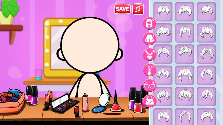 Magic Toca Hair salon游戏截图