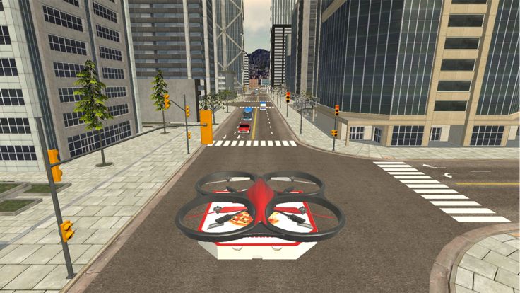 Drone Pizza Delivery游戏截图