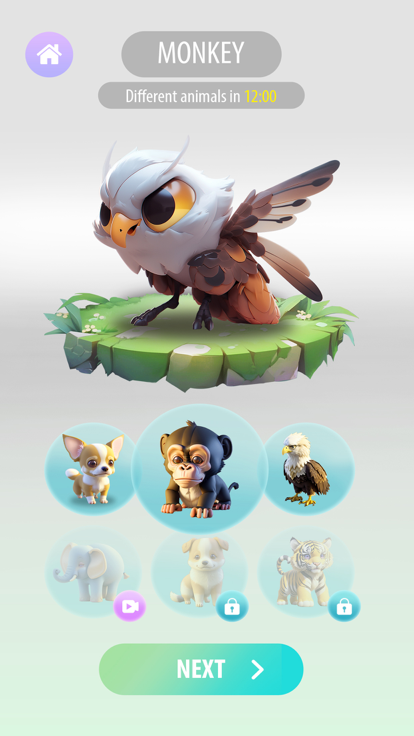 合合工坊-AI动物合成&升级进化游戏截图