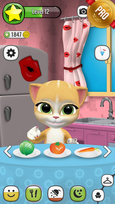 会说话的艾玛猫 PRO - 宠物游戏游戏截图