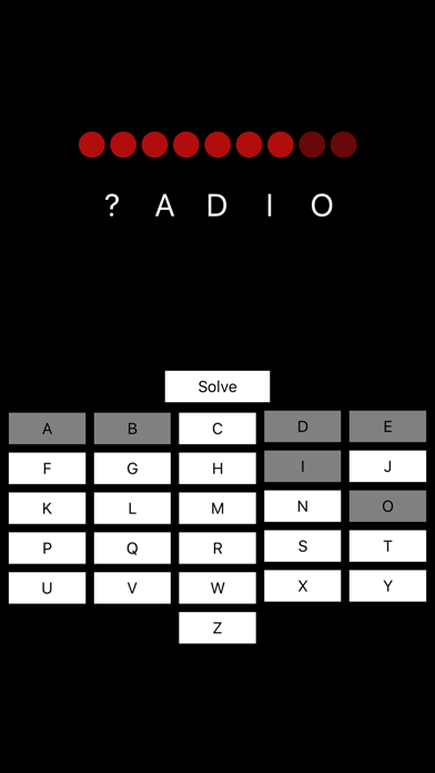 Hangman Wear - Watch Game游戏截图