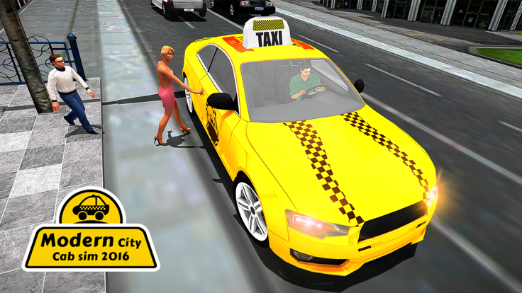 Modern City Cab Simulator 2016游戏截图