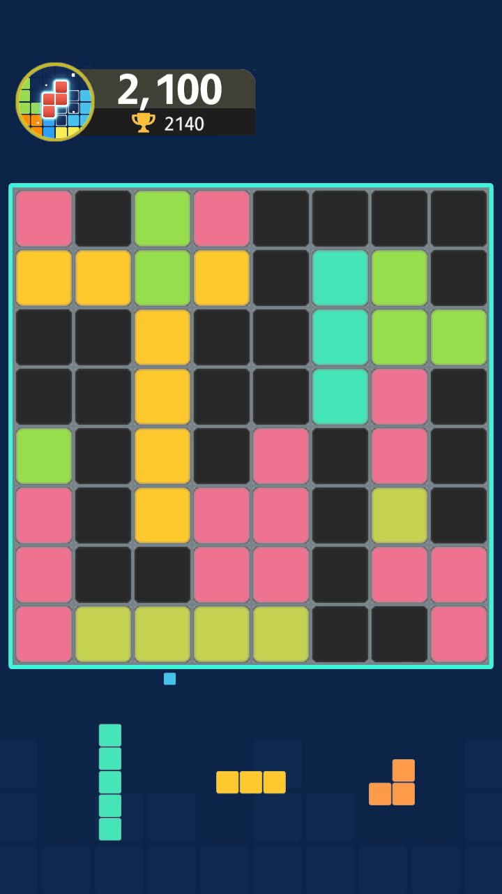 方块:纯色版游戏截图
