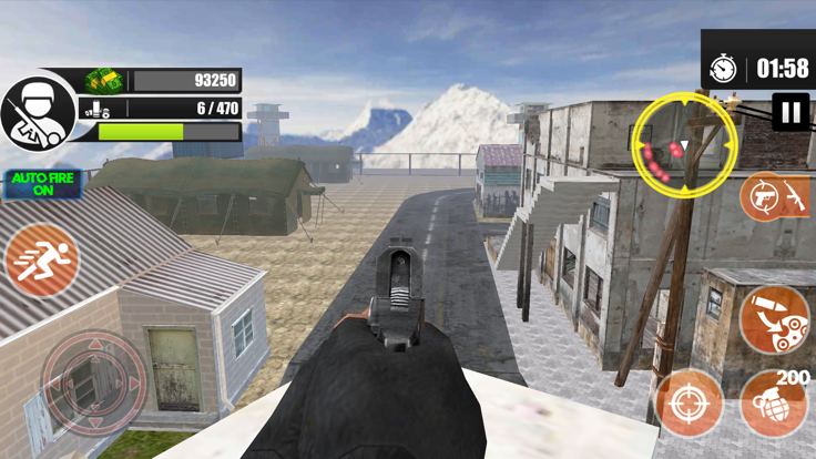 Shooting Game Modern Combat 3D游戏截图