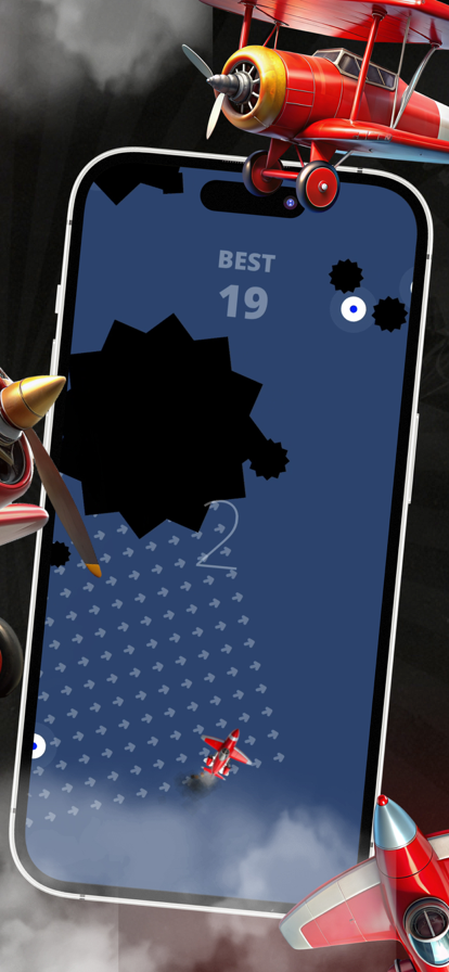 Fly an Aviator' Plane Up!游戏截图
