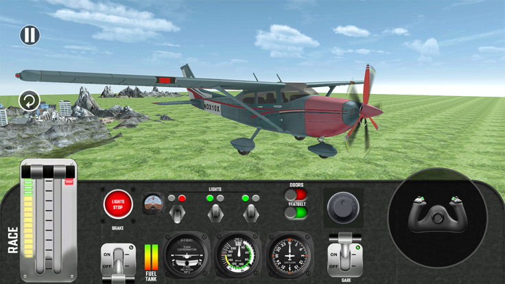 Flight Plane Pilot Simulator游戏截图