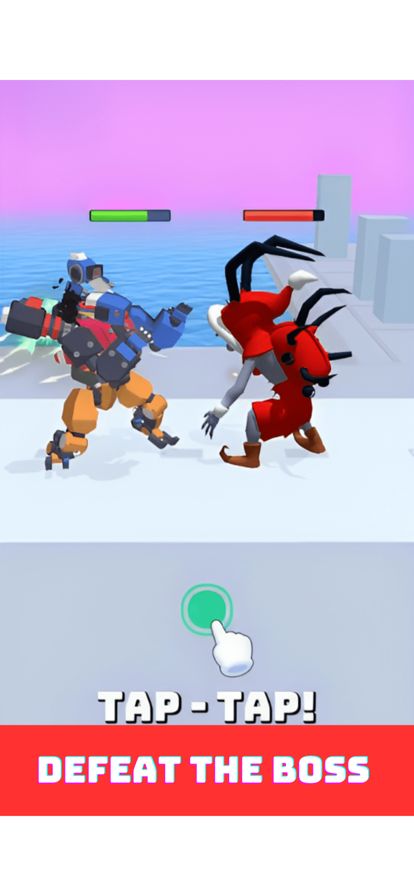 Mech Run- Robot War游戏截图