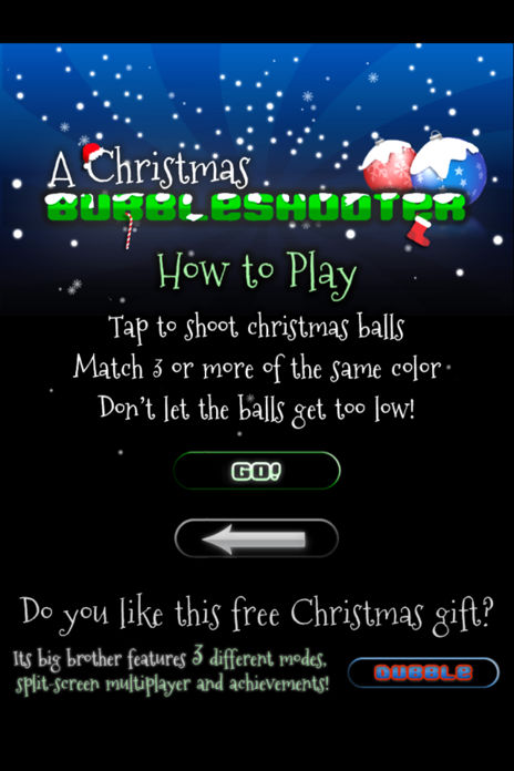 A Christmas Bubbleshooter游戏截图