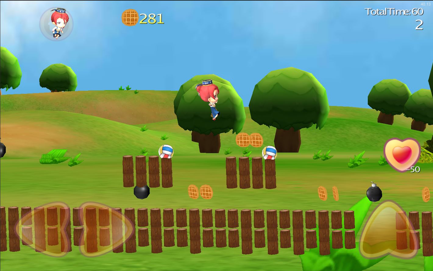 晴子大冒险 - My Run Girl游戏截图