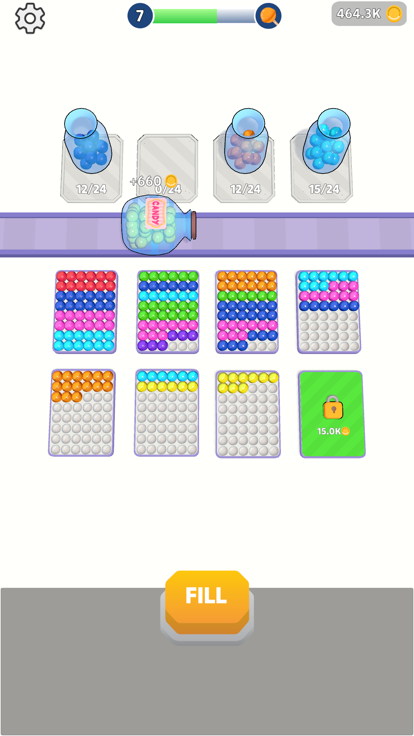 Color Candy Sort游戏截图