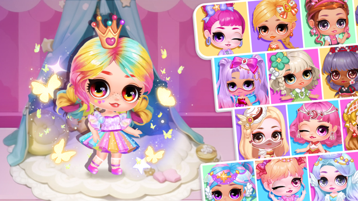 Sweet Dolls: Princess Dress Up游戏截图