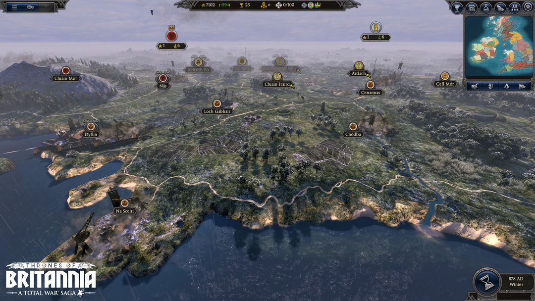 A Total War Saga: THRONES OF BRITANNIA游戏截图