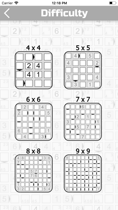 The Futoshiki游戏截图