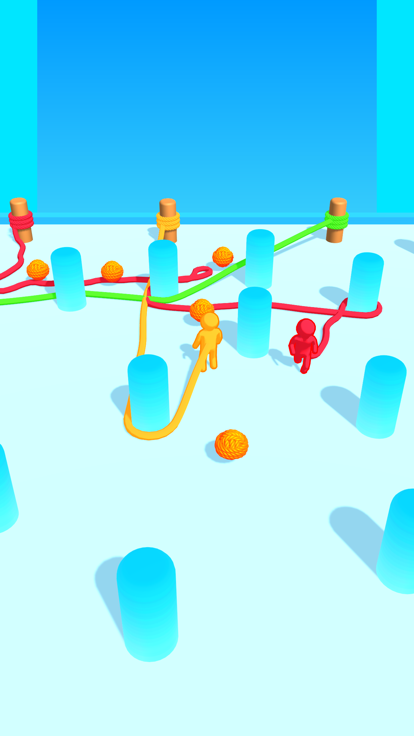 Rope Race 3D!游戏截图