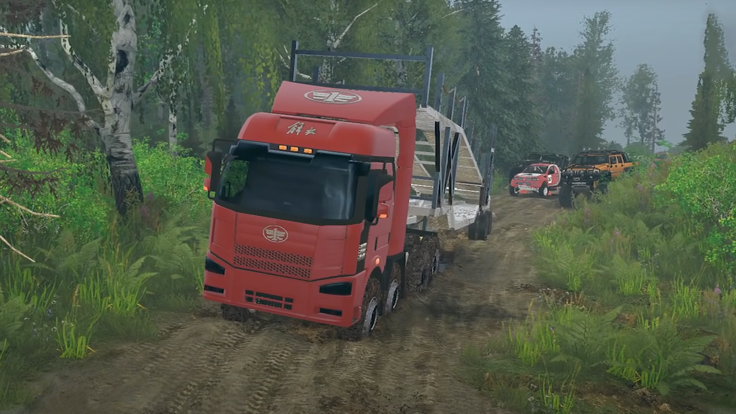 Mud Truck Offroad Simulator游戏截图