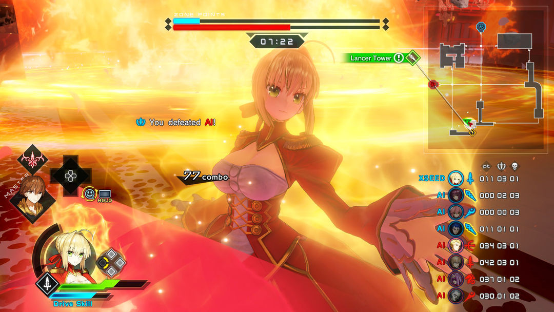 Fate/EXTELLA LINK游戏截图