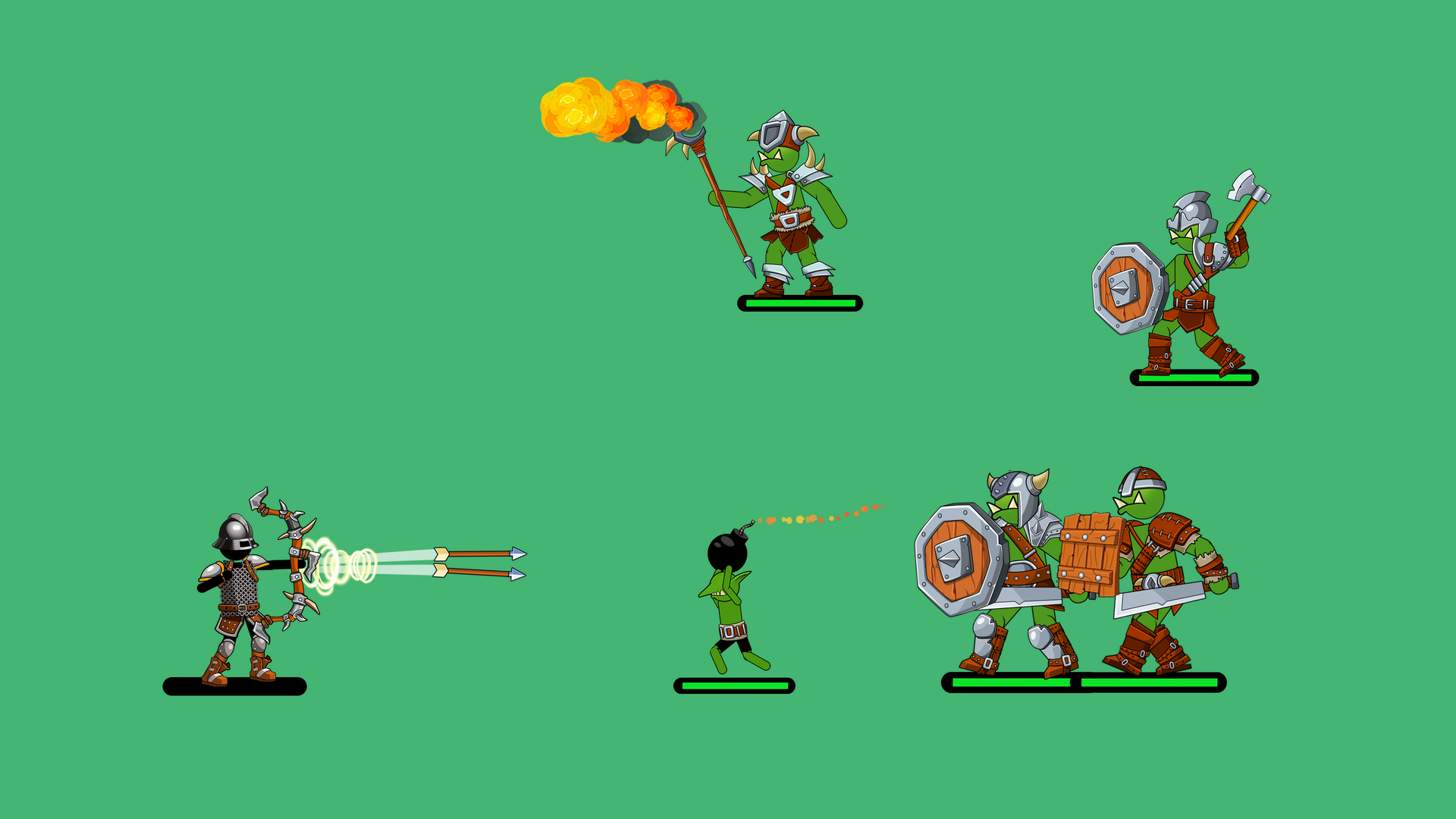 The Archers 2: Stickman Game游戏截图