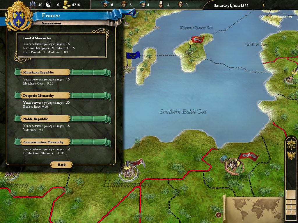 Europa Universalis III Complete游戏截图