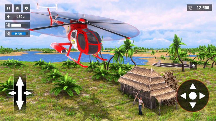 Helicopter Rescue Flying Sim游戏截图