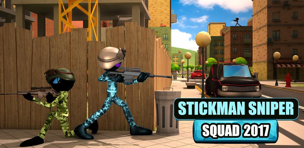 Stickman Sniper Squad 2017游戏截图